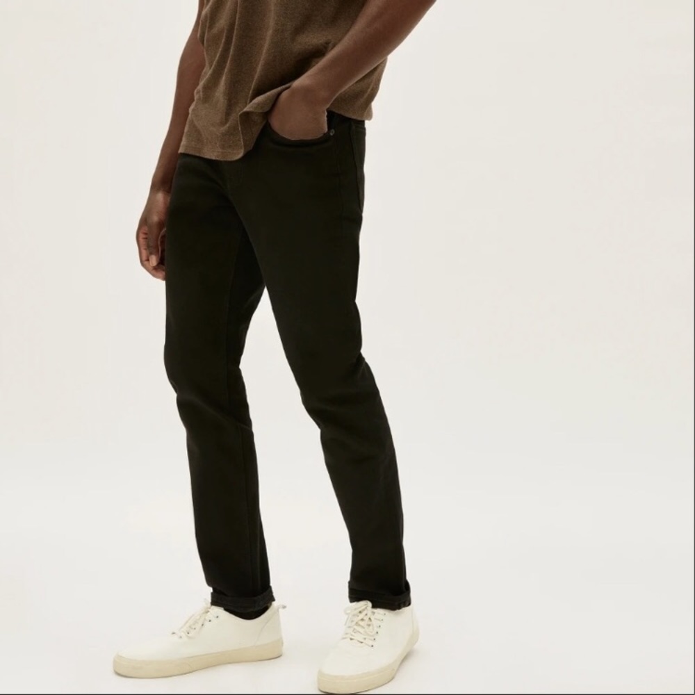 Everlane Men’s Black very Skinny Jeans size 31x30